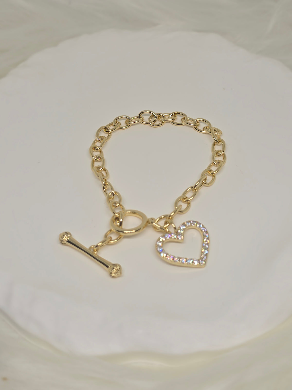 Heart brazalete