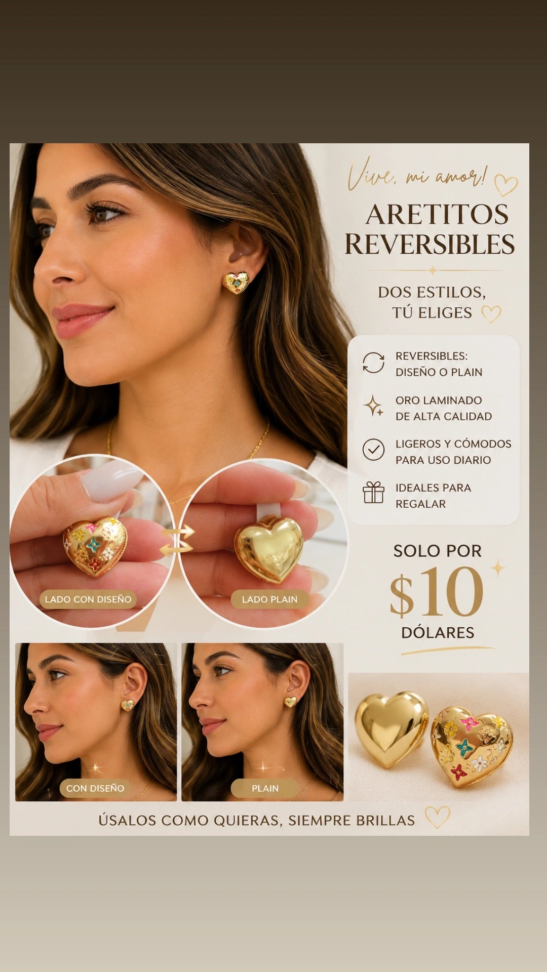 LV earrings