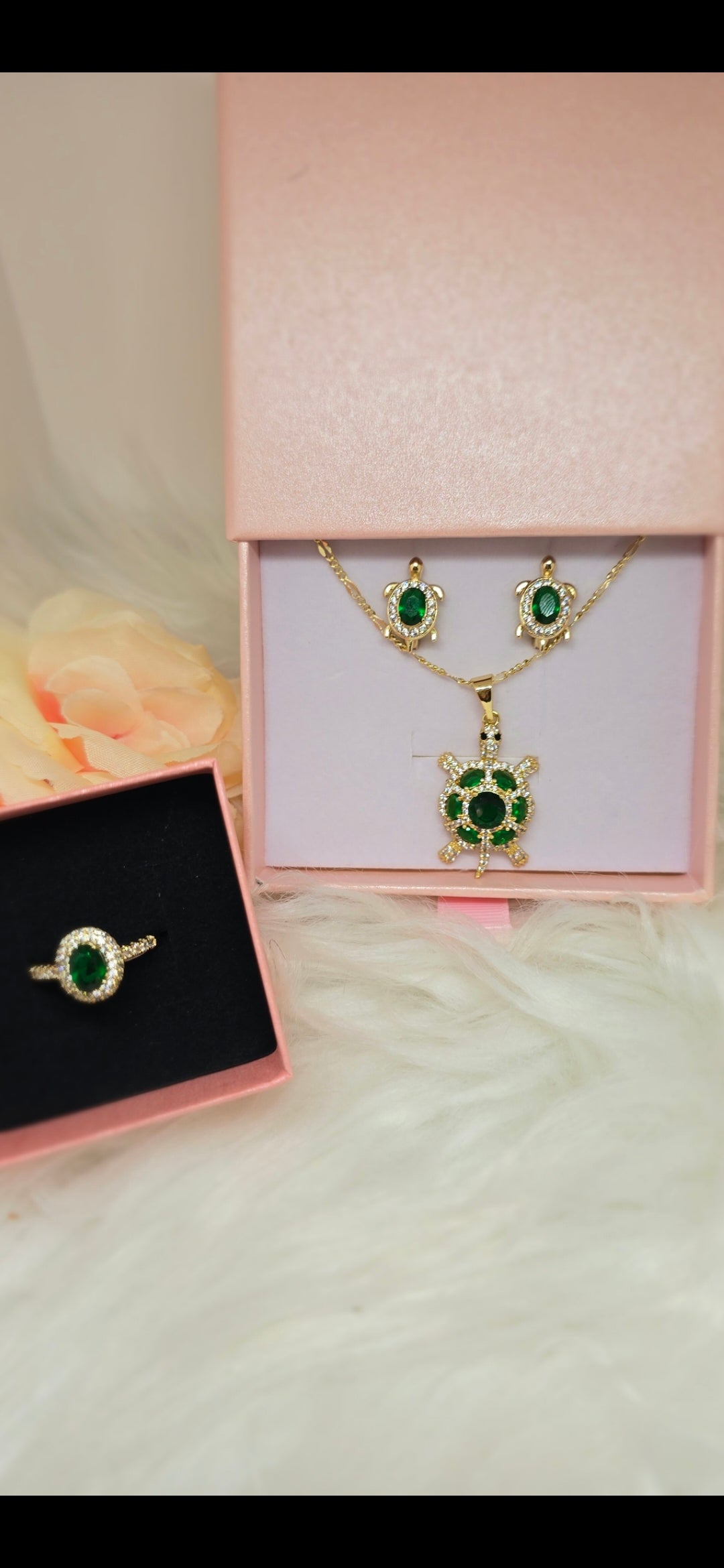 Color zirconia turtle set